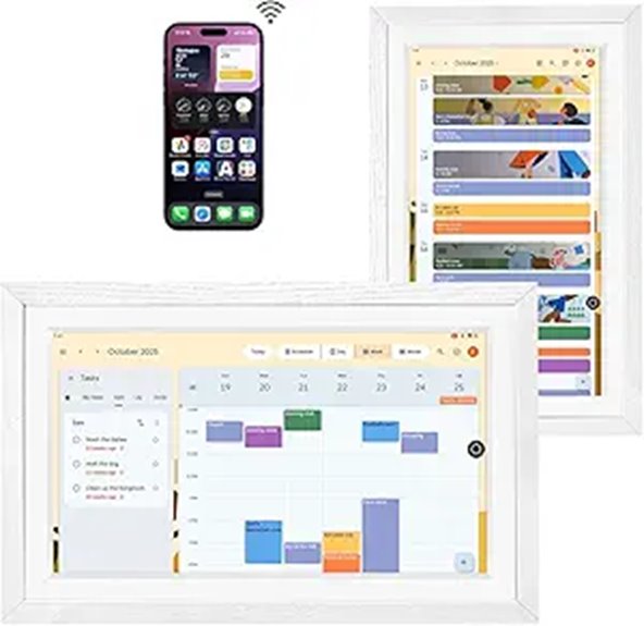 Digital Google Calendar Smart Display with Pen