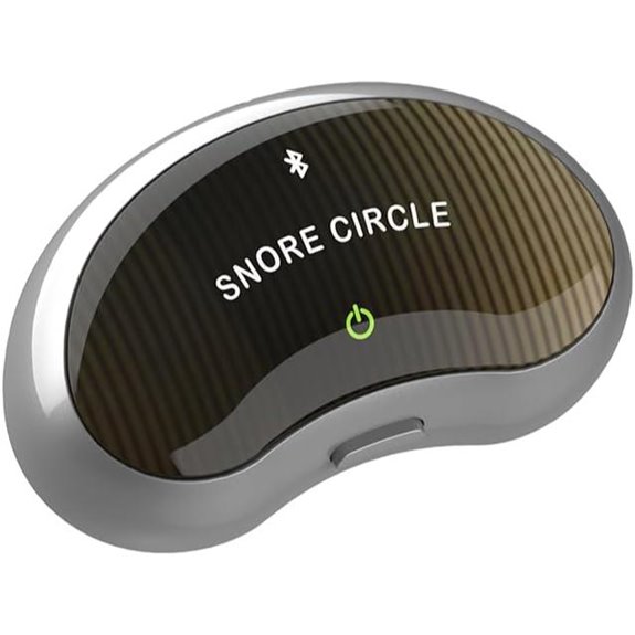 Smart Throat Anti Snoring Device with Sleep Data