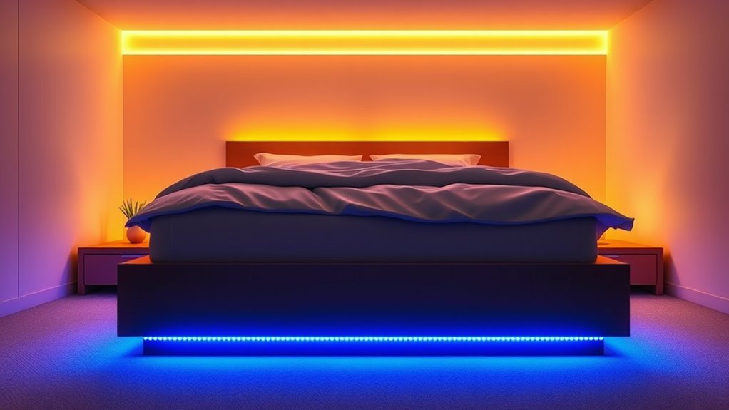 smart under bed lighting selection