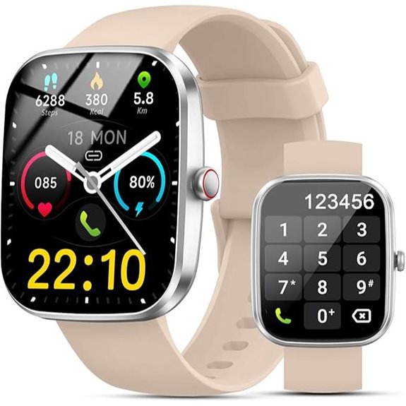 smartwatch with calls fitness