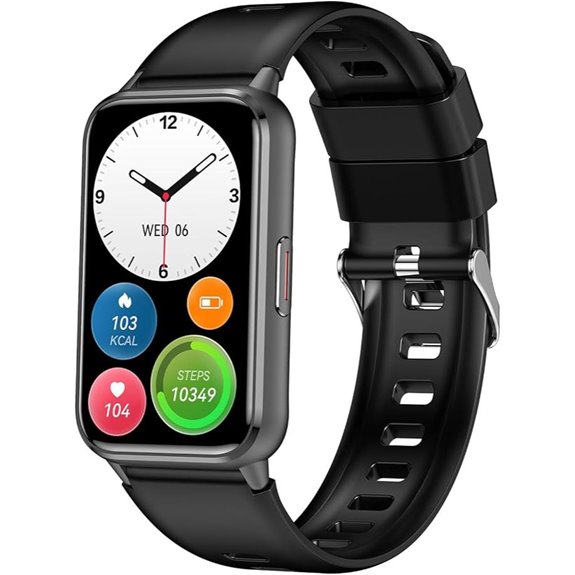 Fitness Tracker Smart Watch with Calls and 24/7 Heart Rate