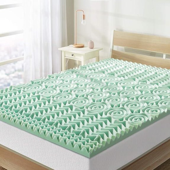 Mellow 1.5-Inch Memory Foam Mattress Topper