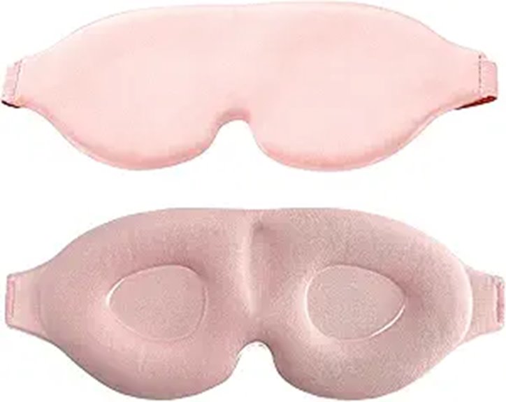 Comfortable 3D Padded Sleep Mask for Women and Men