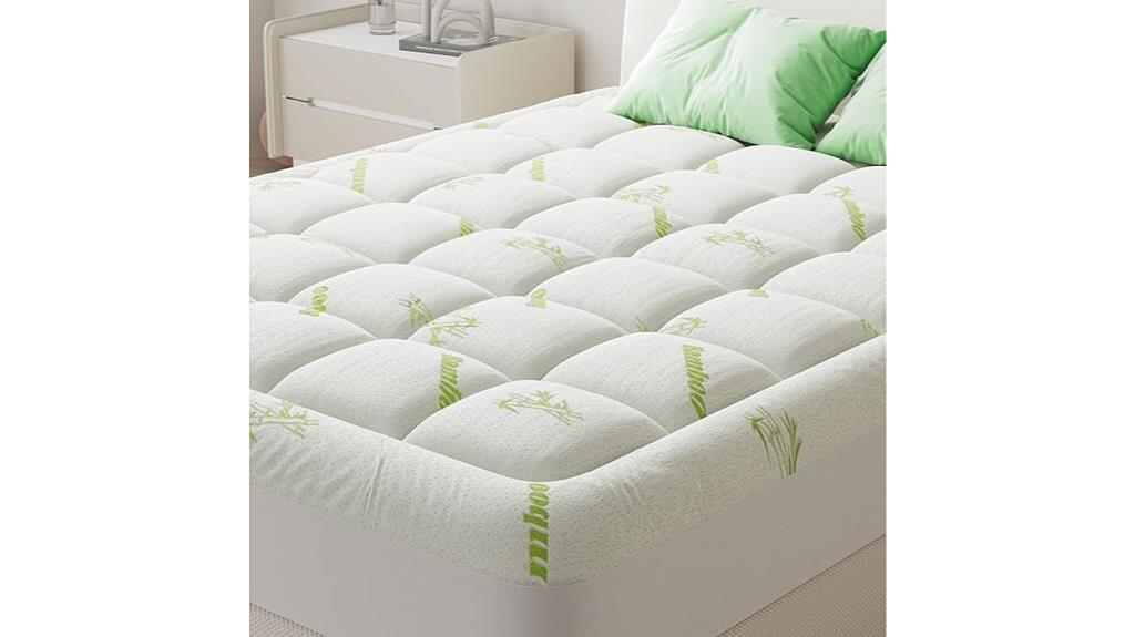 soft bamboo viscose topper