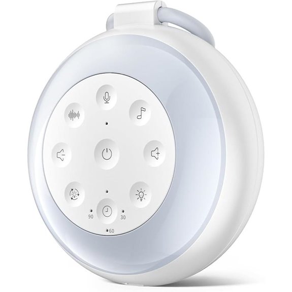 Noise Sound Machine with Night Light and Soothing Sounds