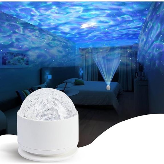 Calming Ocean Light Projector for Autism and Kids