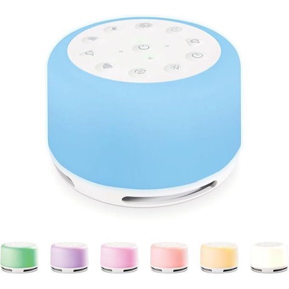 Homedics SoundSleep Aura Sound Machine with Lights