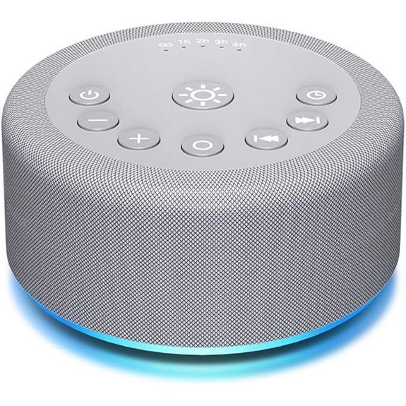 Sound Machine Night Light with 30 Sounds & 12 Lights