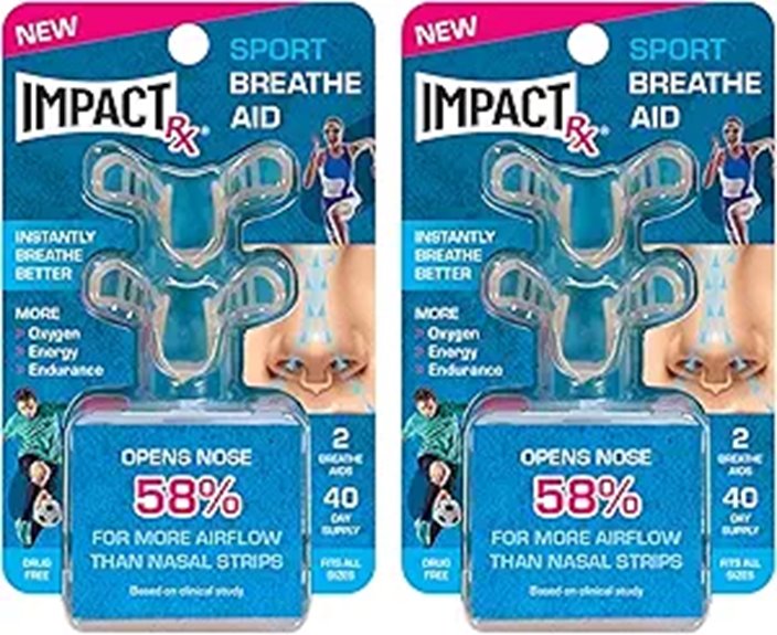 ImpactRx Sport Nasal Breathing Aids (2-Pack)