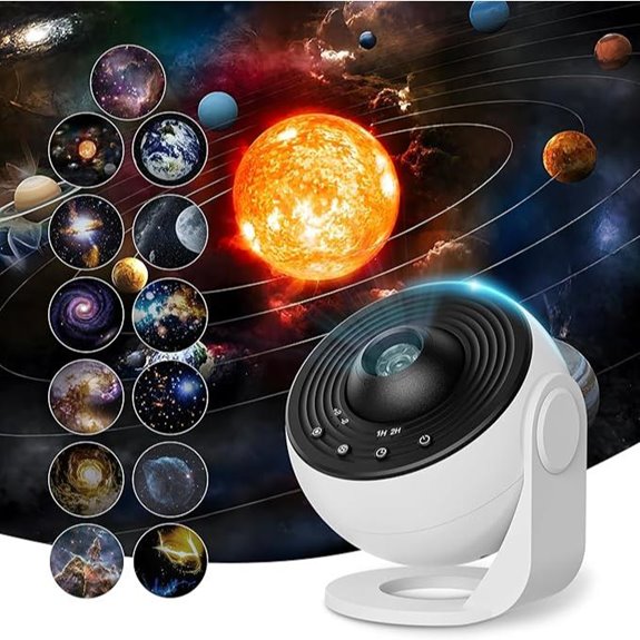 Galaxy Projector Pro with Starry Night Light