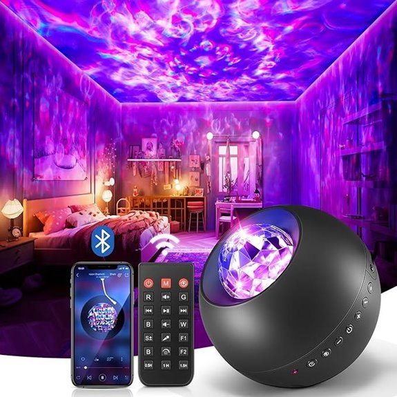 Galaxy Projector with Lights Bluetooth Speaker & Timer