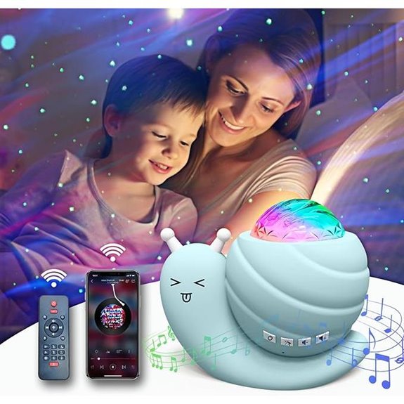 Much Star Galaxy Projector with Remote and Bluetooth Speaker