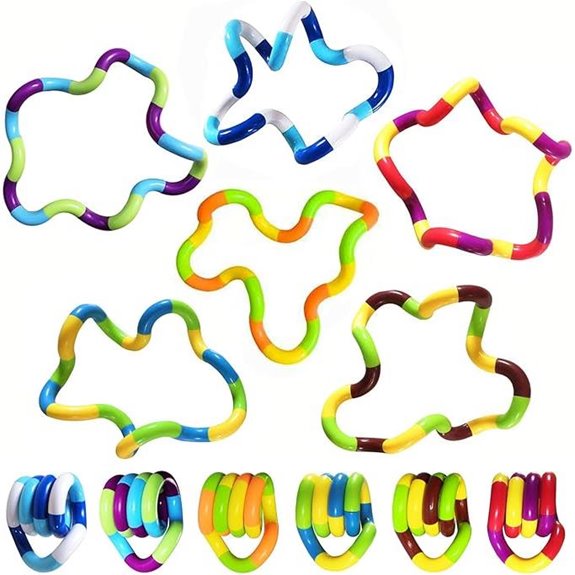 Sensory Fidget Toys - 6 Pack for Stress Relief