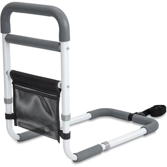 Heavy Duty Bed Rails for Seniors with Storage