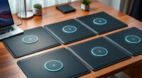 stylish wireless charging mats