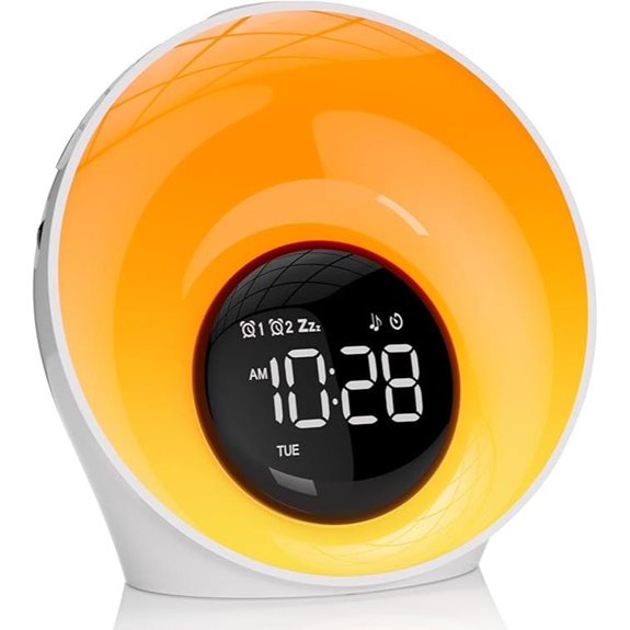 Wake Up Light Alarm Clock with Sleep Sounds