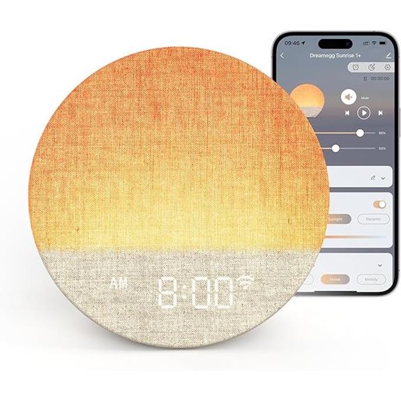 Dreamegg Sunrise 1+ Sound Machine with Wake Light