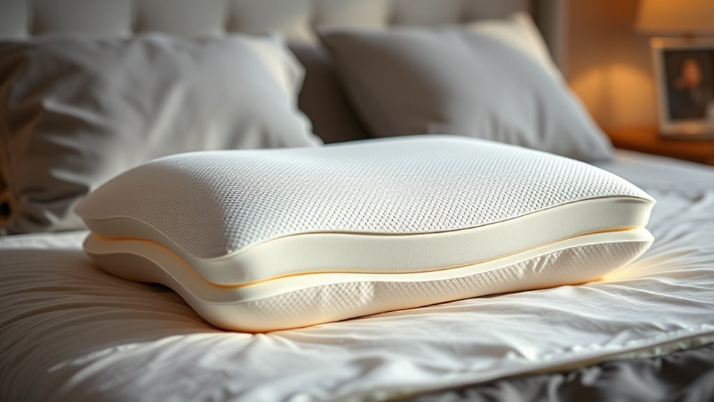supportive adjustable breathable pillow
