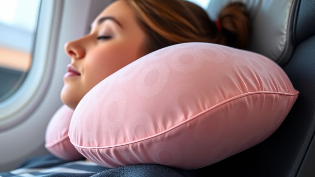 supportive adjustable travel pillow