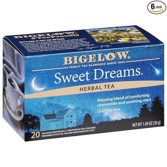 Bigelow Sweet Dreams Herbal Tea Bags (6 Pack)