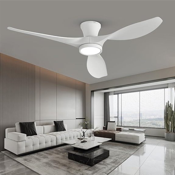 TALOYA 52” Ceiling Fan with Lights & Remote