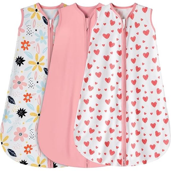 3 Pack Baby Sleep Sack 0-6 Months