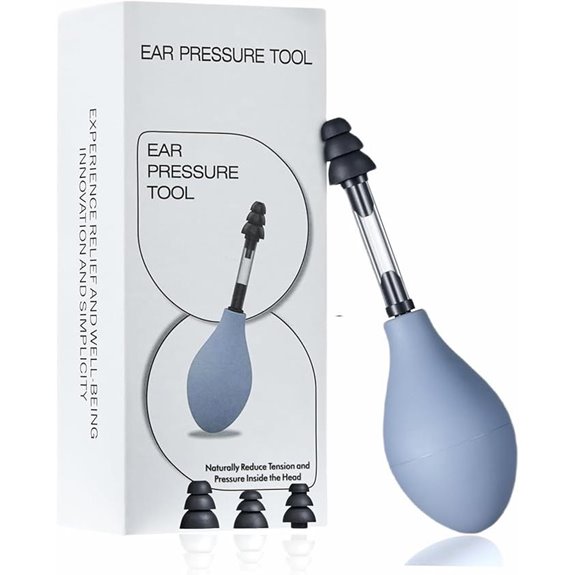 Ear Pressure Relief Suction Device with 3 Sizes