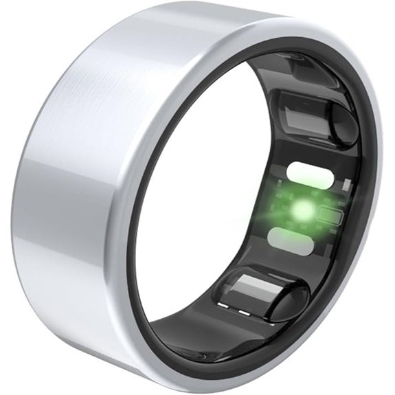 QALO QRNT Slim Titanium Smart Ring for Fitness
