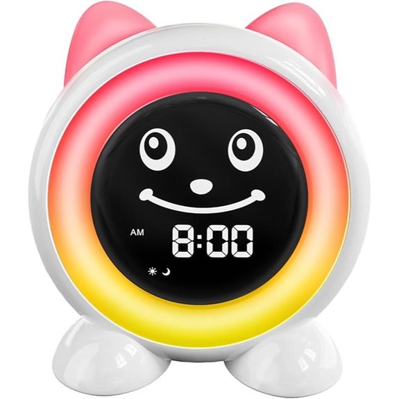 Toddler Sleep Training Clock with Lights and Nap Timer
