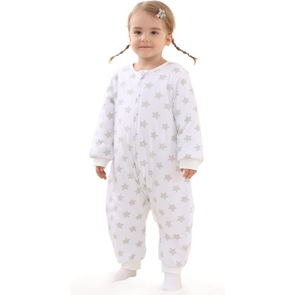 HOMEAL Toddler Winter Sleep Sack with Legs