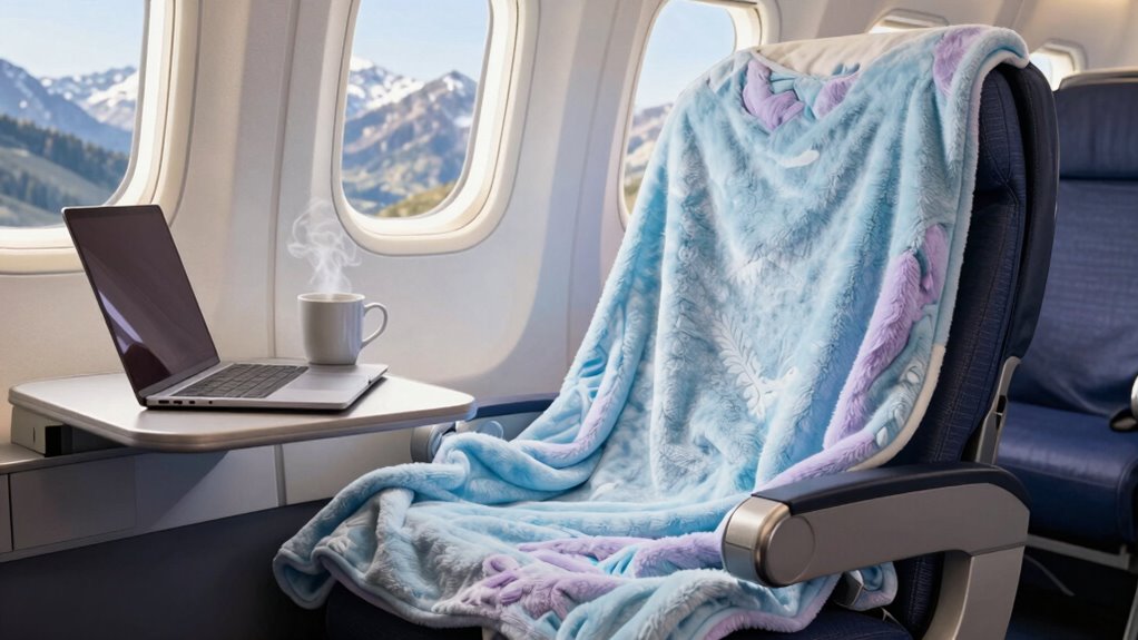 top anti anxiety travel blankets