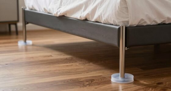 top bed leg protectors