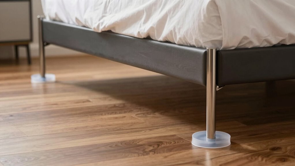 top bed leg protectors