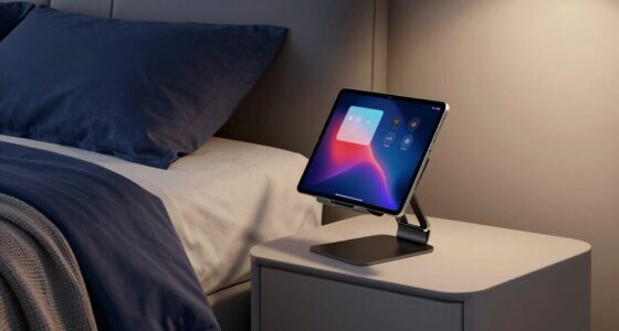 top bed tablet stands