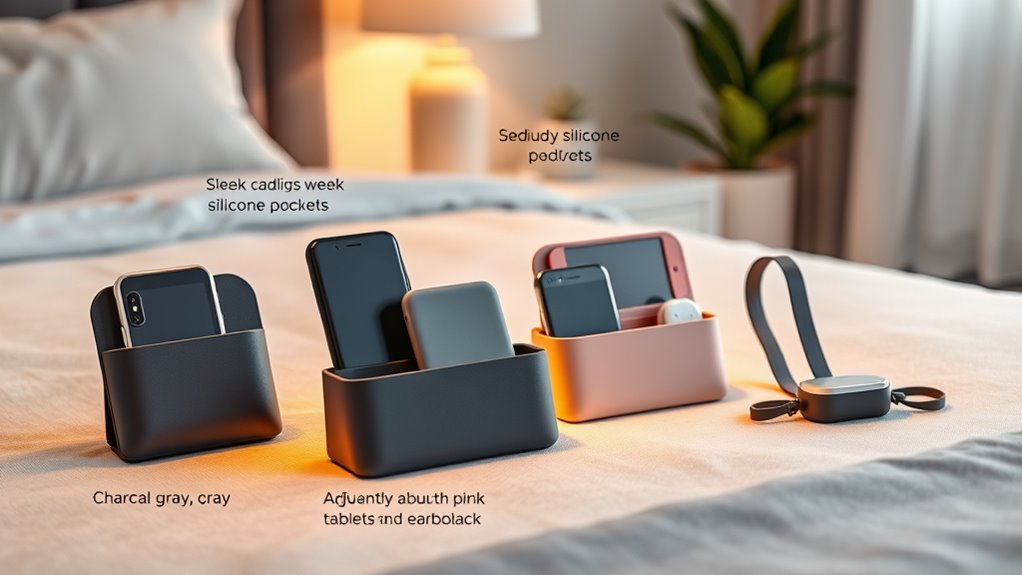top bedside device organizers