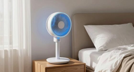top bladeless bedroom fans