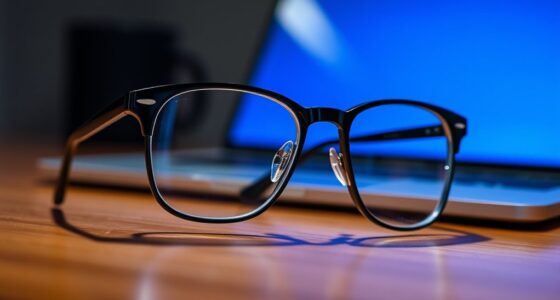 top blue light clip ons