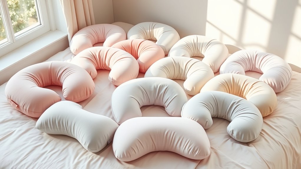 top c shaped pregnancy pillows