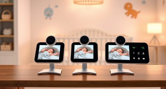 top dual camera baby monitors