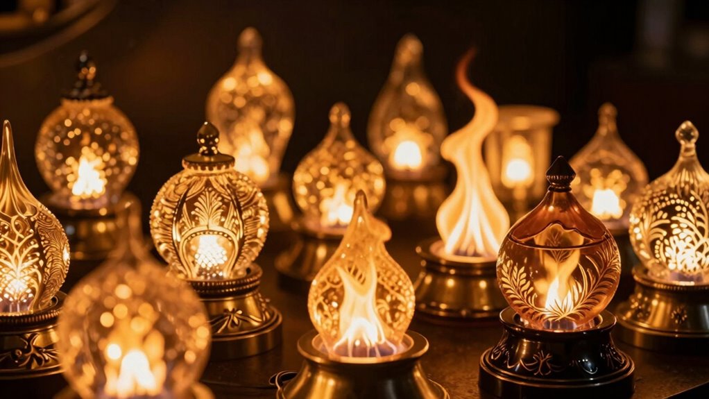 top flame effect diffuser picks