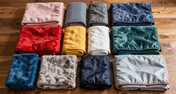 top folding travel blankets