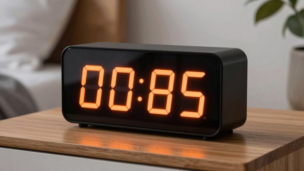 top large display alarm clocks