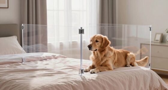 top pet bed barriers