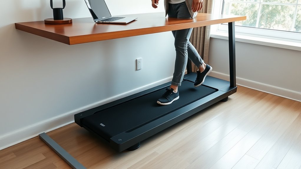 top under desk treadmills
