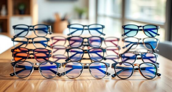 top wraparound blue light glasses