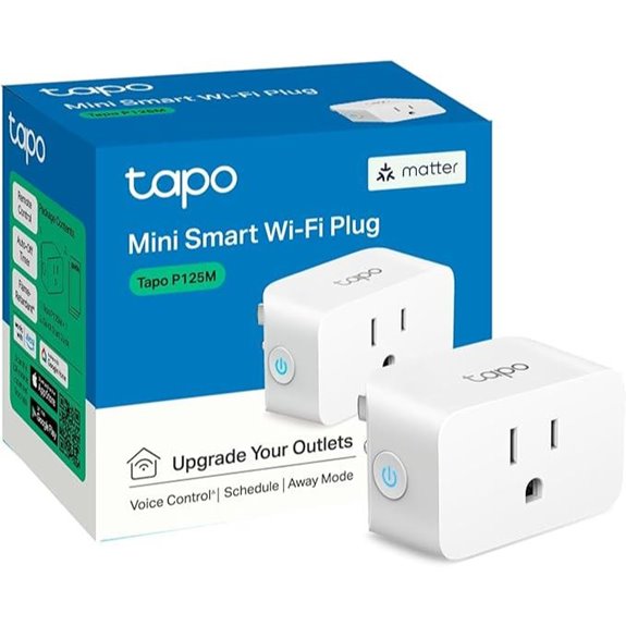 TP-Link Tapo Matter Smart Plug Compact Wi-Fi White