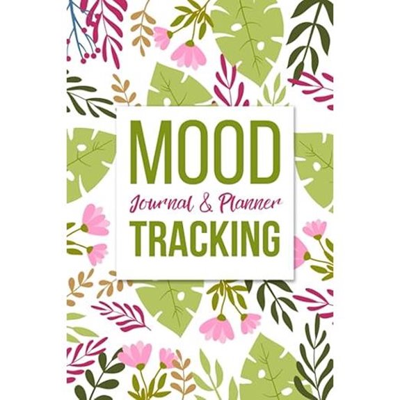 Mood Tracker Journal for Health & Wellness