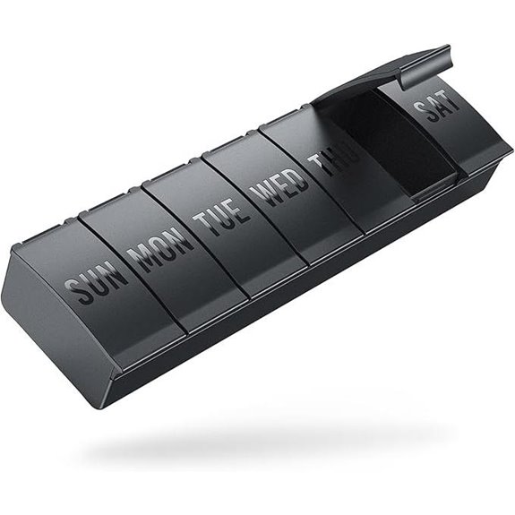 travel friendly pill storage