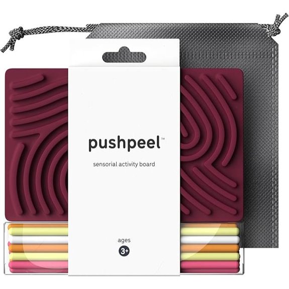 Sensory Activity Board with Travel Bag and Strings