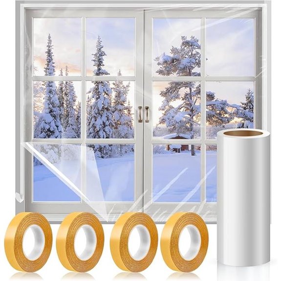 Window Insulation Kit for Windows 3 Pack